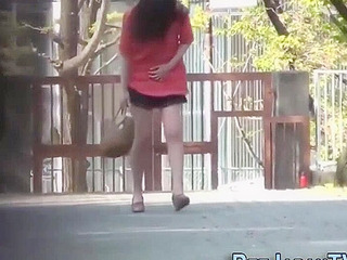 Fucking Nippon Chick Gets Caught in the Act of Peeing - Horny Oriental Slut's Shameful XXX Moment in Tokyo